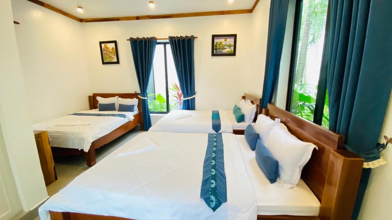 Kampot River Bungalow By Mama Hotell Eksteriør bilde